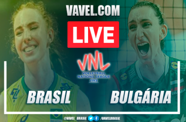 Jogo Brasil x Bulgária AO VIVO hoje pela Liga das Nações (0-0)