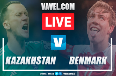Kazakhstan vs Denmark LIVE Score (1-2)