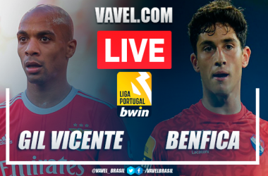 Gols e melhores momentos Gil Vicente x Benfica pela Primeira Liga (0-2)
