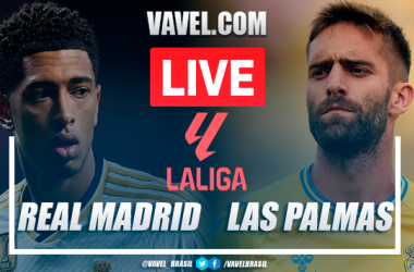Jogo Real Madrid x Las Palmas AO VIVO hoje pela LaLiga (0-0)