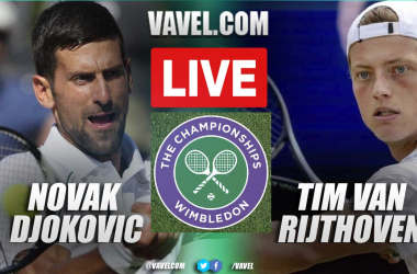 Djokovic vs Rijthoven: Live Score Updates (2-1)