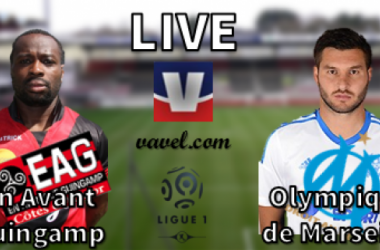 Live Ligue 1 : En Avant Guingamp - Olympique de Marseille, en direct