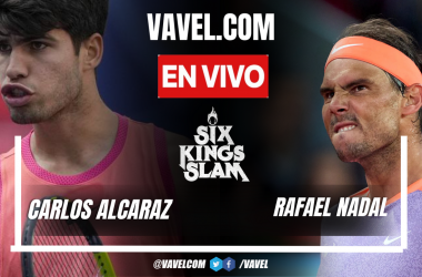 Resumen y Sets de Alcaraz 0-2 Nadal en el Six Kings Slam