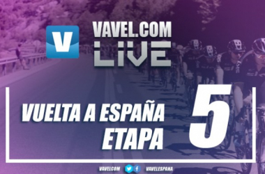 Resultado de la quinta etapa de la Vuelta a España 2017: Lutsenko, Froome y Chaves los principales vencedores