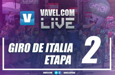 Resumen de la etapa 2 del Giro de Italia 2018: Viviani abre su cuenta