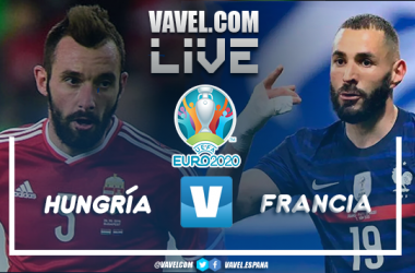Resumen del Hungría - Francia en vivo y en directo online en la Eurocopa 2020 (1-1)
