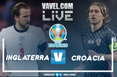 Resumen Inglaterra 1-0 Croacia por la Eurocopa 2020