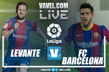 Resumen Levante UD 3-3 FC Barcelona La Liga 2021&nbsp;
