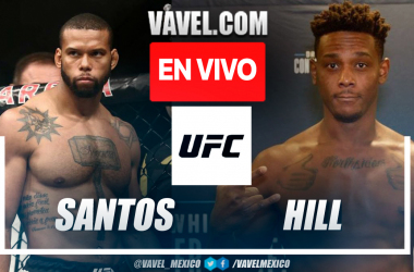 UFC Thiago Santos vs Jamahal Hill EN VIVO