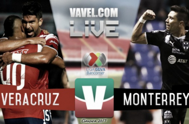 Resultado y Goles del Veracruz (1-0) Rayados en Liga MX 2017