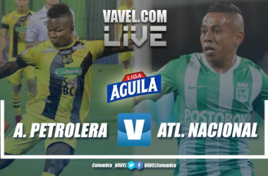 Resumen Alianza Petrolera vs. Atlético Nacional por la Liga Aguila (0-0)