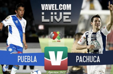 Resultado Puebla - Pachuca en la Liga MX 2015 (3-2)