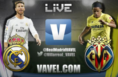 Resultado Real Madrid - Villarreal en la Liga BBVA 2014 (4-2)