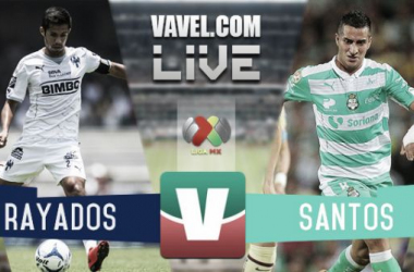 Resultado Monterrey - Santos Laguna en Liga MX 2015 (1-1)