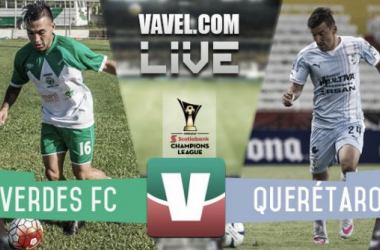 Resultado Hankook Verdes - Querétaro en Concachampions 2015 (0-0)