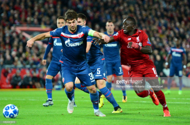 Liverpool 4-0 Red Star Belgrade: Fearsome front three all amongst goals as Reds top group