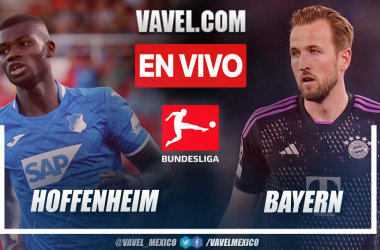 Hoffenheim
vs Bayern EN VIVO, ver transmisión TV online en Bundesliga (0-0) 
