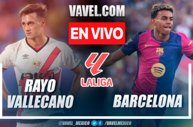 Goles y resumen del Rayo Vallecano 1-2 Barcelona en LaLiga