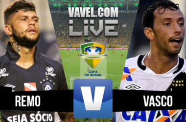 Remo 0 x 1 Vasco jogo da Copa do Brasil 2016