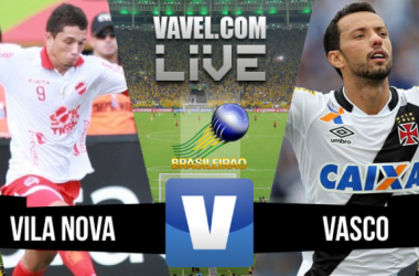 Resultado Vila Nova x Vasco na Série B do Campeonato Brasileiro (0-2)