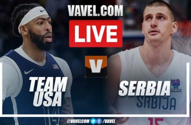 Summary and Highlights USA 105-79 Serbia in Friendly Basketball Game 2024