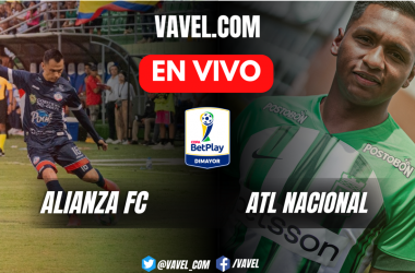 Goles y resumen del Alianza FC 1-1 Atlético Nacional en Copa BetPlay