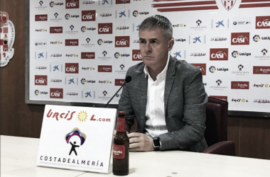 Lucas Alcaraz: "El Albacete plantea partidos muy complicados "