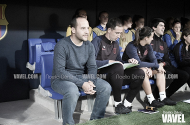 Lluís Cortés se marcha del Barça Femení