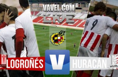 Resultado UD Logroñés - Huracán playoffs de Segunda B 2015 (1-1)