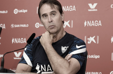 Lopetegui: "No estoy pendiente de debates, sino de trabajar y de tratar de mejorar, es nuestro trabajo" 