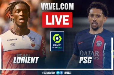 Summary: Lorient 1-4 PSG in League 1
