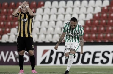 Victoria implacable en el Defensores del Chaco: Guaraní 0 - Atlético Nacional 2