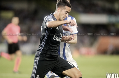 Lucas Vázquez: &quot;Estoy muy agradecido al míster por todas las oportunidades que me da&quot;