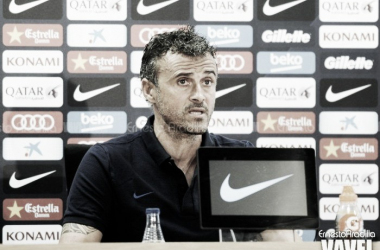 Luis Enrique: &quot;Han sido 40 minutos nuestros y 50 del City&quot;