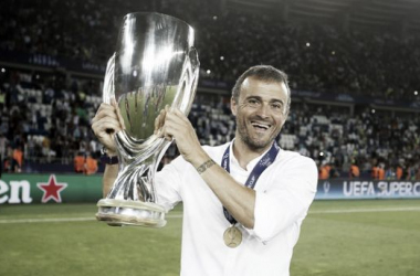 Luis Enrique ya es el cuarto en ganar la Supercopa de Europa como jugador y entrenador