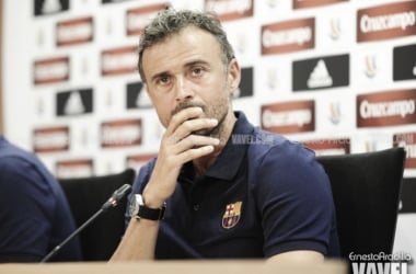 Luis Enrique: &quot;Creo ciegamente que es la mejor plantilla que he tenido&quot;