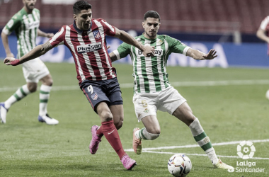 &nbsp;Previa Real Betis - Atlético de Madrid : Dos aspirantes mermados