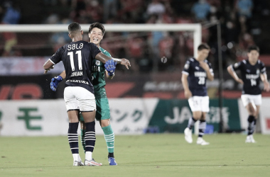 Lukian comemora liderança e avalia liderança do Jubilo Iwata em busca do acesso no Japão