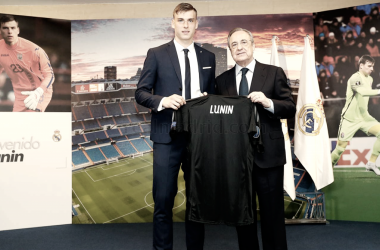 Andriy Lunin: "Gracias por permitirme fichar por el mejor club del mundo"
