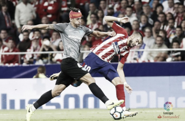 El Málaga CF naufraga en el estreno del Wanda Metropolitano ante el Atlético de Madrid
