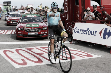 Lutsenko reina en el muro de la Ermita de Santa Lucía