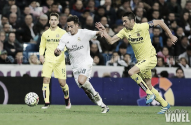 Lucas Vázquez elegido como mejor jugador frente al Villarreal