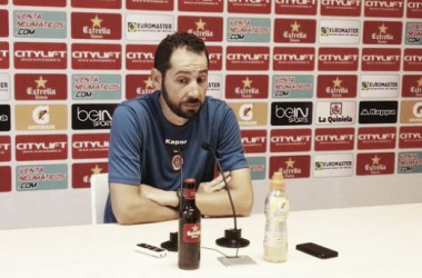 Pablo Machín: &#039;&#039;Solo nos vale ganar, si pude ser jugando bien mejor, pero ganando&#039;&#039;