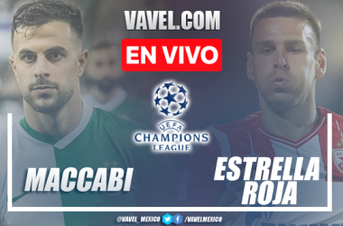 Maccabi vs Estrella Roja EN VIVO: cómo ver transmisión TV online en Champions League (0-0)