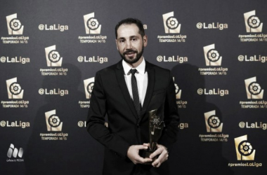 Pablo Machín, mejor entrenador de la Liga Adelante