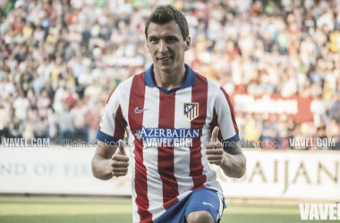 Fotos e imágenes de la presentación de Mario Mandžukić como jugador del Atlético de Madrid