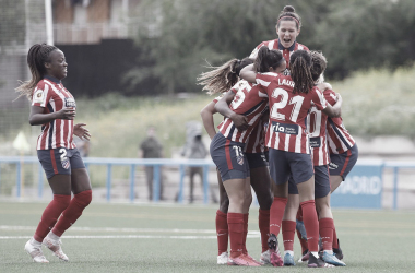 El Atlético gana el último derbi madrileño de la temporada