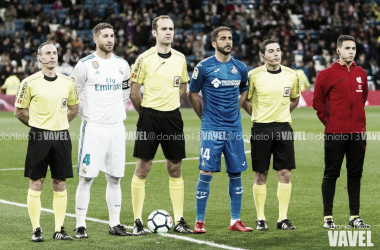 Fotogalería del Real Madrid 3 - 1 Getafe CF, jornada 27 de Primera División 2018.
