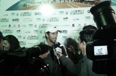 Fernando Verdasco: &quot;Estoy contento por el nivel que he dado&quot;