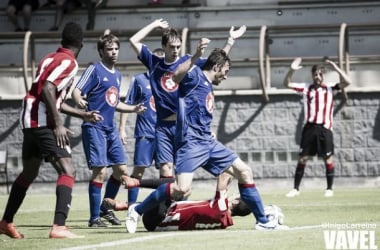 Magdaleno, primer expulsado del Bilbao Athletic